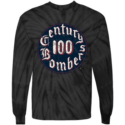 Century Bombers 100th Bomb Group B 17 Trending Design Tie-Dye Long Sleeve Shirt