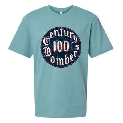 Century Bombers 100th Bomb Group B 17 Trending Design Sueded Cloud Jersey T-Shirt