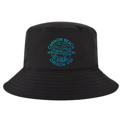 Cannon Beach 1956 Oregon Clatsop Gift Cool Comfort Performance Bucket Hat