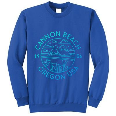 Cannon Beach 1956 Oregon Clatsop Gift Tall Sweatshirt