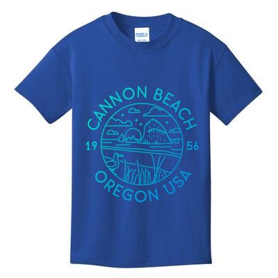 Cannon Beach 1956 Oregon Clatsop Gift Kids T-Shirt