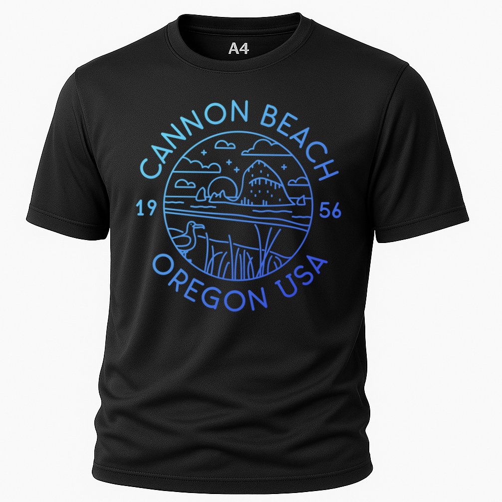 Cannon Beach 1956 Oregon Clatsop Gift Performance Shirt