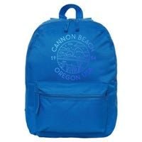 Cannon Beach 1956 Oregon Clatsop Gift 16 in Basic Backpack