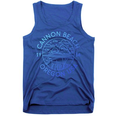 Cannon Beach 1956 Oregon Clatsop Gift Tank Top