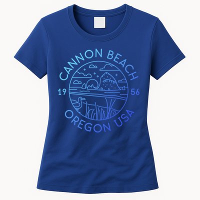 Cannon Beach 1956 Oregon Clatsop Gift Womens T-Shirt