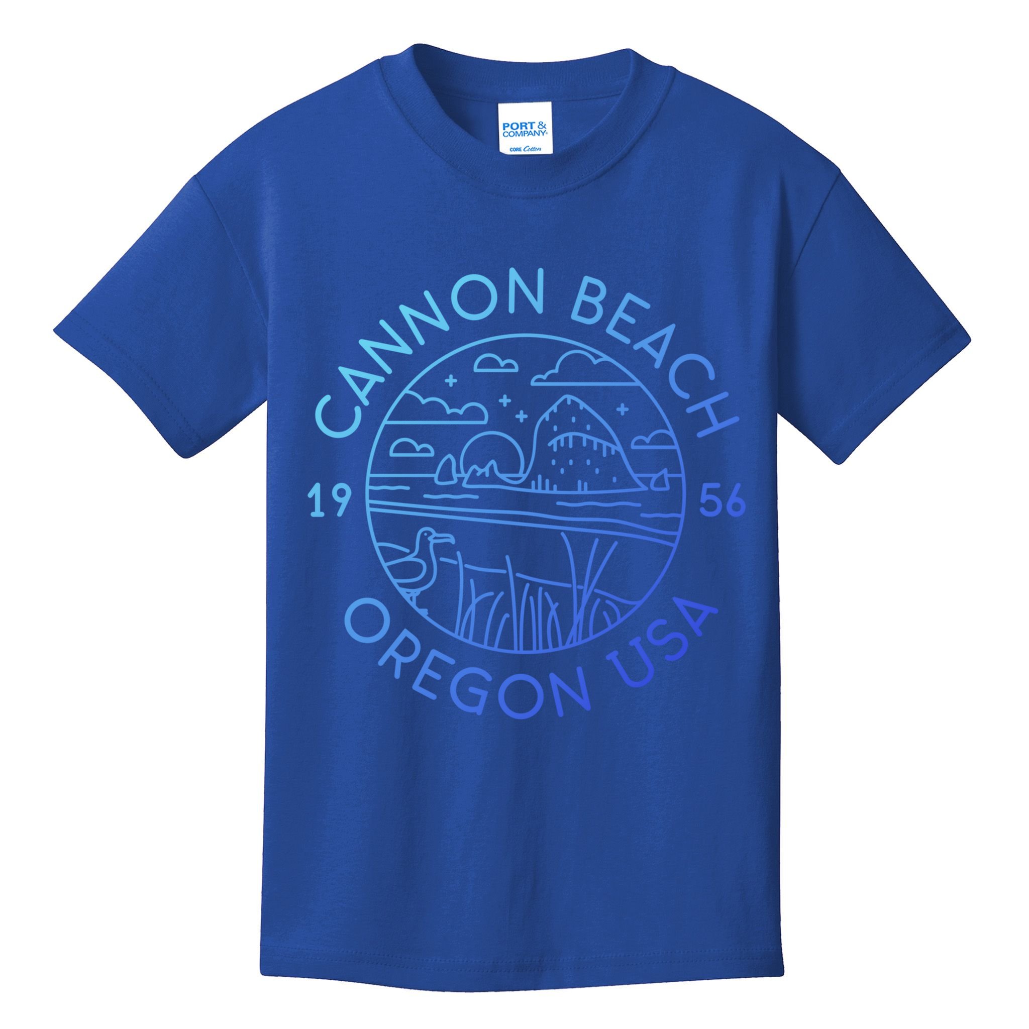 Cannon Beach 1956 Oregon Clatsop Gift Kids T-Shirt