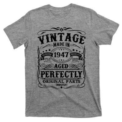 Classic Birthday 1947 Gift 75th Birthday T-Shirt