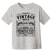 Classic Birthday 1947 Gift 75th Birthday Toddler T-Shirt