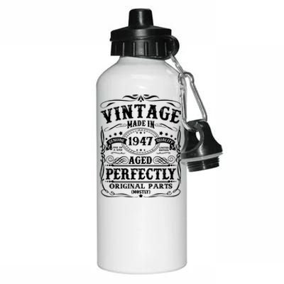 Classic Birthday 1947 Gift 75th Birthday Aluminum Water Bottle