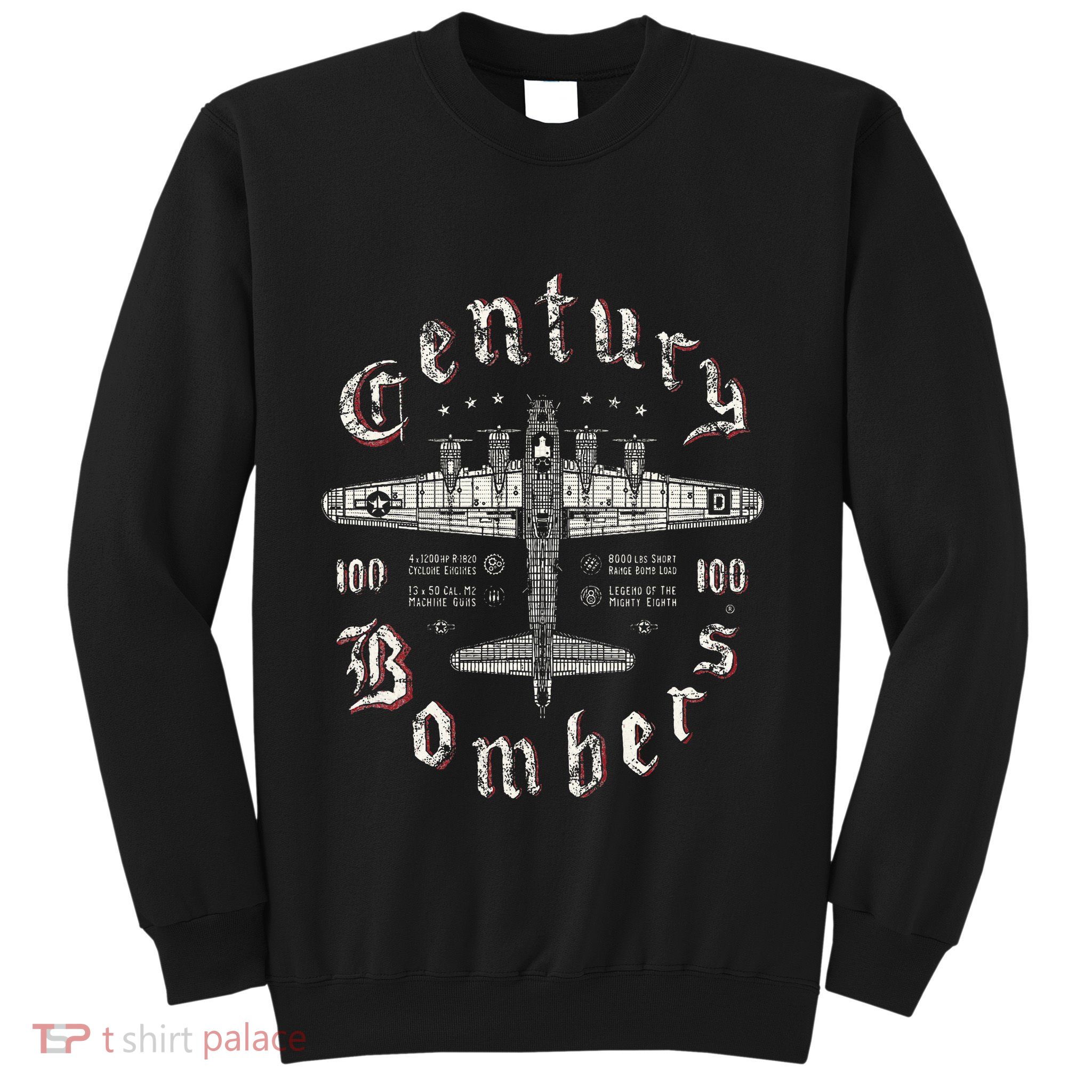 Century Bombers 100th Bomb Group B17 Sweatshirt