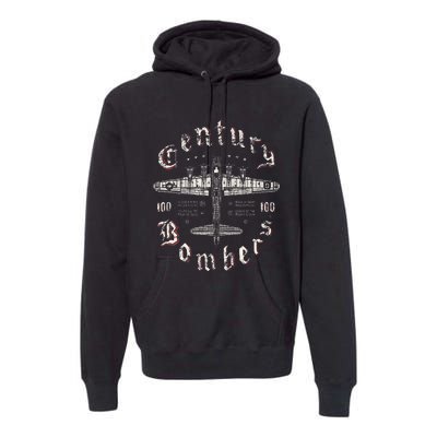 Century Bombers 100th Bomb Group B17 Premium Hoodie