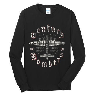 Century Bombers 100th Bomb Group B17 Tall Long Sleeve T-Shirt