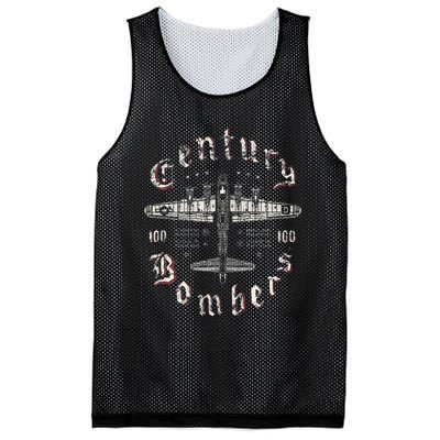 Century Bombers 100th Bomb Group B17 Mesh Reversible Basketball Jersey Tank