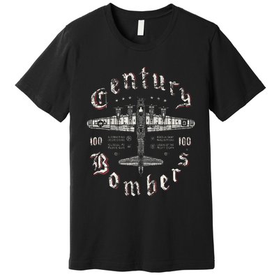 Century Bombers 100th Bomb Group B17 Premium T-Shirt