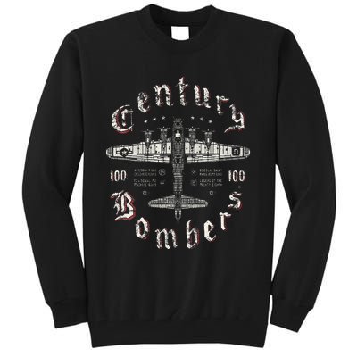 Century Bombers 100th Bomb Group B17 Tall Sweatshirt