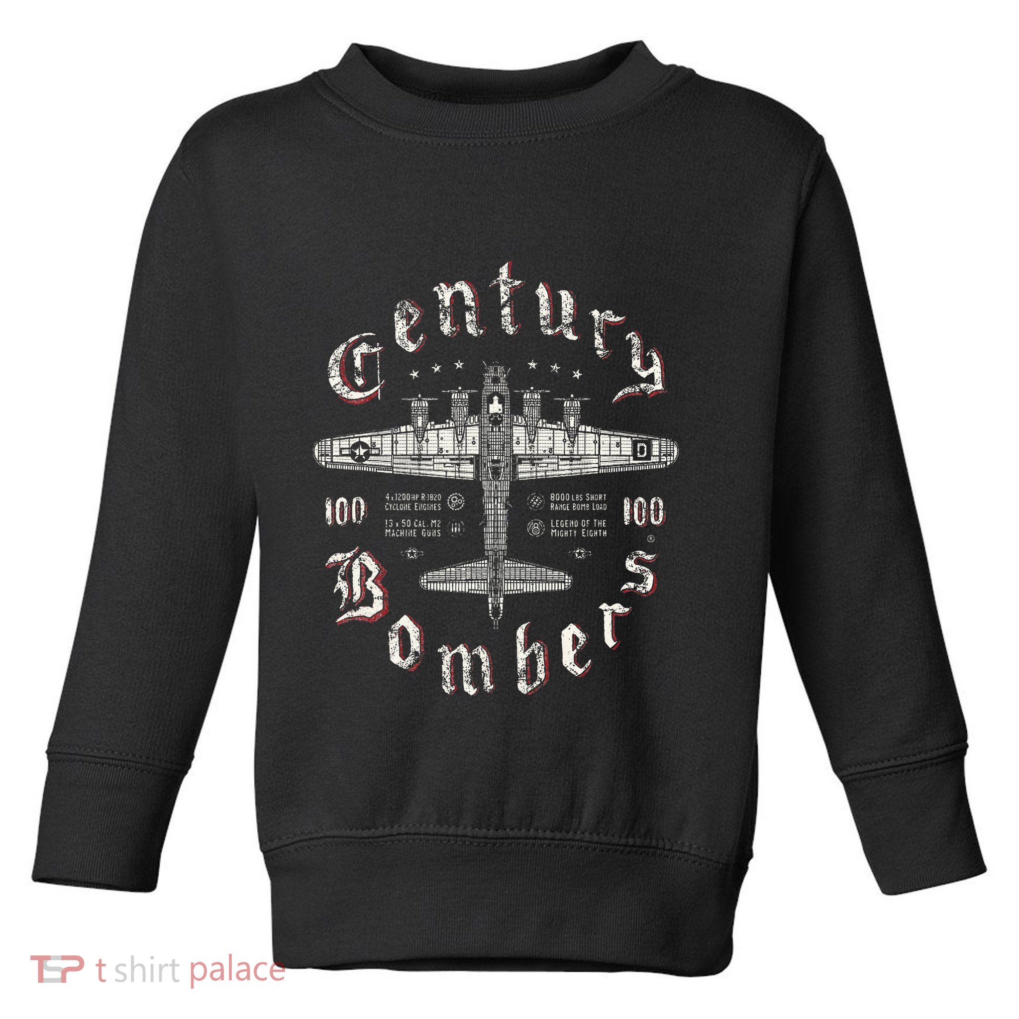 Century Bombers 100th Bomb Group B17 Toddler Sweatshirt