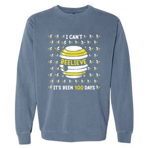 Can't Believe 100 Days Of School Teachers Boys Girls Gift Garment-Dyed Sweatshirt