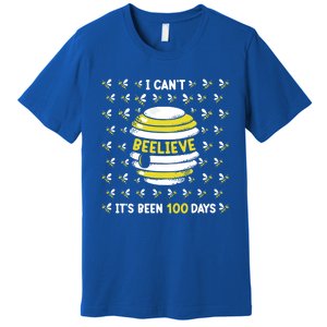 Can't Believe 100 Days Of School Teachers Boys Girls Gift Premium T-Shirt