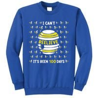 Can't Believe 100 Days Of School Teachers Boys Girls Gift Tall Sweatshirt