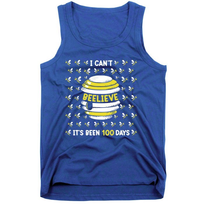 Can't Believe 100 Days Of School Teachers Boys Girls Gift Tank Top