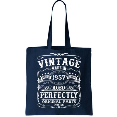 Classic Birthday 1957 Gift 65th Birthday Tote Bag