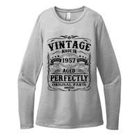 Classic Birthday 1957 Gift 65th Birthday Womens CVC Long Sleeve Shirt