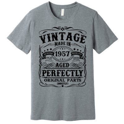 Classic Birthday 1957 Gift 65th Birthday Premium T-Shirt