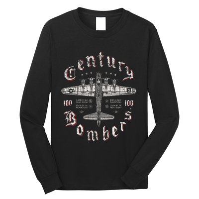 Century Bombers 100th Bomb Group B 17 Long Sleeve Shirt