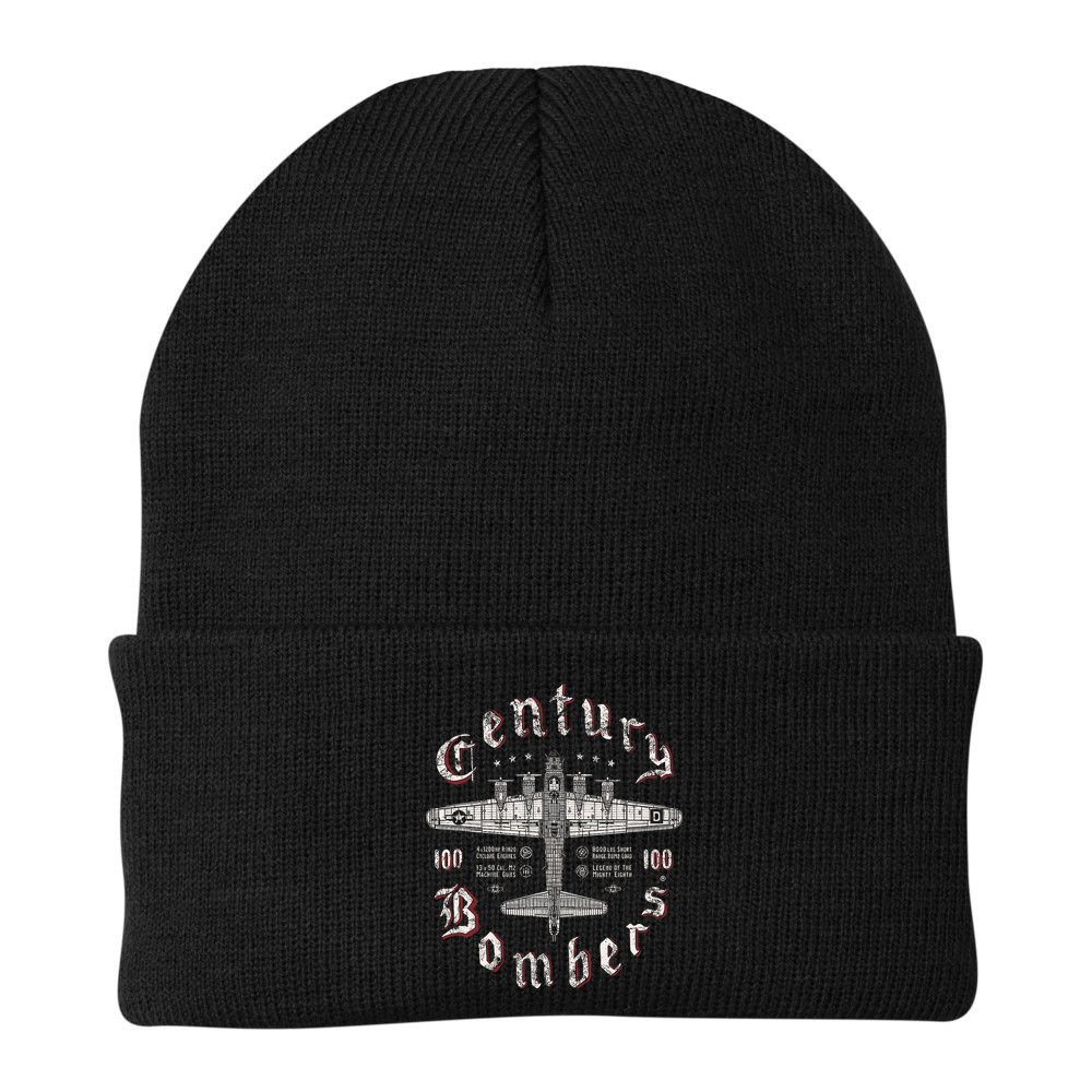 Century Bombers 100th Bomb Group B 17 Beanie