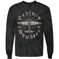 Century Bombers 100th Bomb Group B 17 Tie-Dye Long Sleeve Shirt