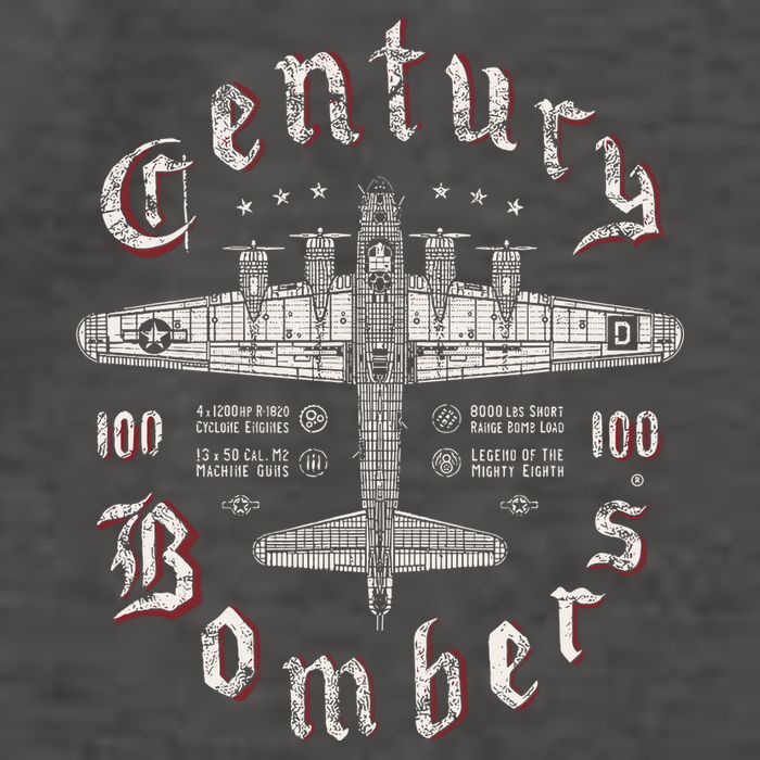 Century Bombers 100th Bomb Group B 17 Vector Backpack