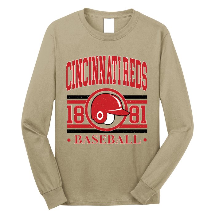 Cincinnati Baseball 1881 Team Supporter Long Sleeve Shirt