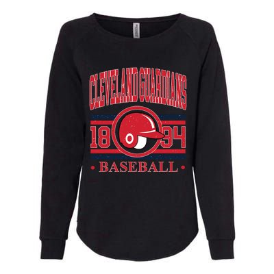 Cleveland Baseball 1894 Team Supporter Womens California Wash Sweatshirt