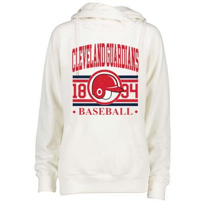 Cleveland Baseball 1894 Team Supporter Womens Funnel Neck Pullover Hood