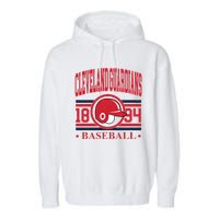 Cleveland Baseball 1894 Team Supporter Garment-Dyed Fleece Hoodie