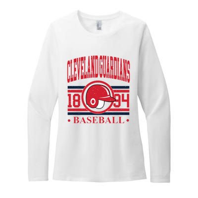 Cleveland Baseball 1894 Team Supporter Womens CVC Long Sleeve Shirt