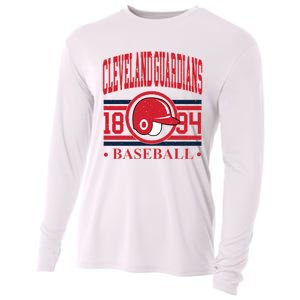 Cleveland Baseball 1894 Team Supporter Cooling Performance Long Sleeve Crew