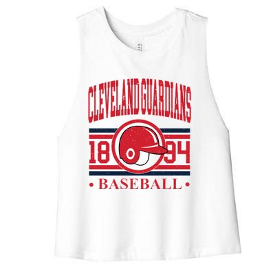 Cleveland Baseball 1894 Team Supporter Women's Racerback Cropped Tank