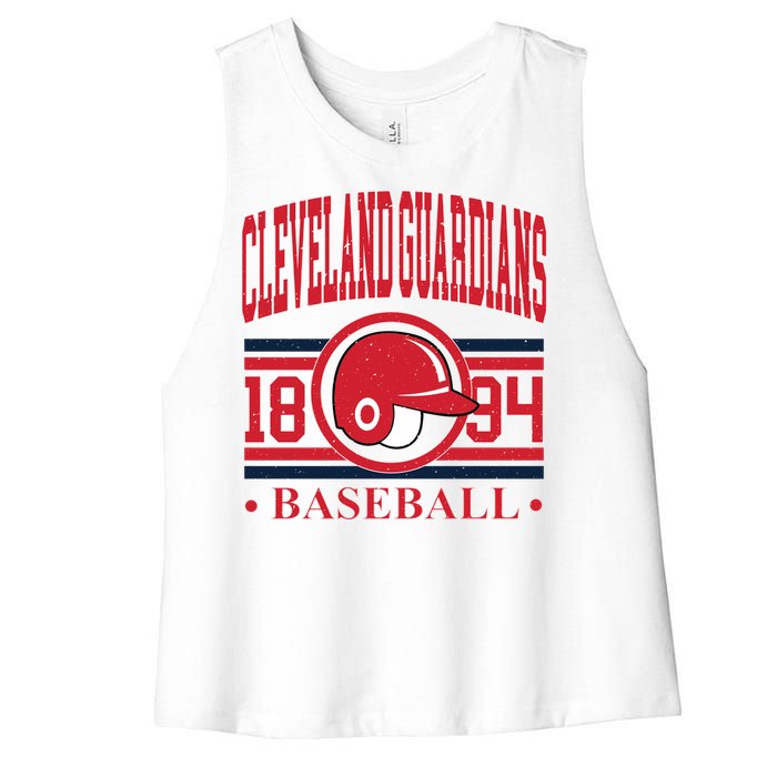 Cleveland Baseball 1894 Team Supporter Women's Racerback Cropped Tank