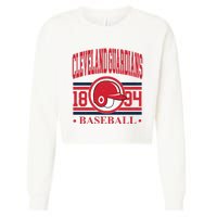 Cleveland Baseball 1894 Team Supporter Cropped Pullover Crew