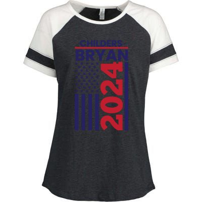 Childers Bryan 2024 Enza Ladies Jersey Colorblock Tee