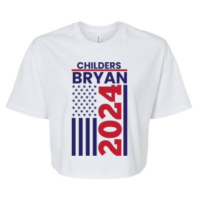 Childers Bryan 2024 Bella+Canvas Jersey Crop Tee