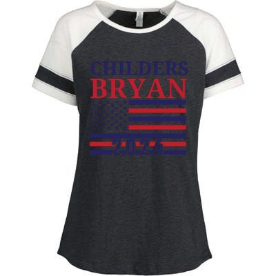 Childers Bryan 2024 Enza Ladies Jersey Colorblock Tee