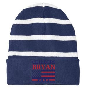 Childers Bryan 2024 Striped Beanie with Solid Band