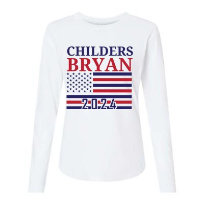 Childers Bryan 2024 Womens Cotton Relaxed Long Sleeve T-Shirt