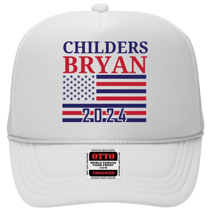 Childers Bryan 2024 High Crown Mesh Back Trucker Hat