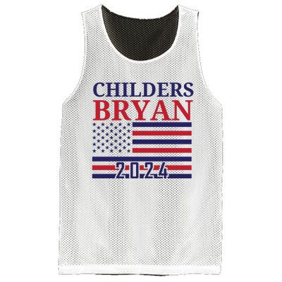 Childers Bryan 2024 Mesh Reversible Basketball Jersey Tank