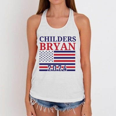 Childers Bryan 2024 Women's Knotted Racerback Tank