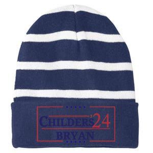 Childers Bryan 2024 Striped Beanie with Solid Band