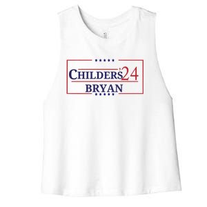 Childers Bryan 2024 Women's Racerback Cropped Tank